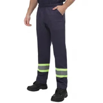 Calça Brim Pesado Cinza com Refletivo Uniforme ProfissionalPRETA.jpg
