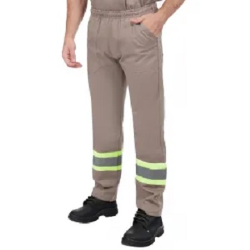Calça Brim Pesado Cinza com Refletivo Uniforme Profissional.jpg